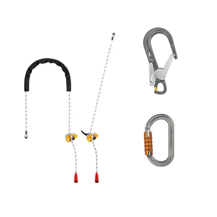 Grillon 10M incl. large hook and carabiner