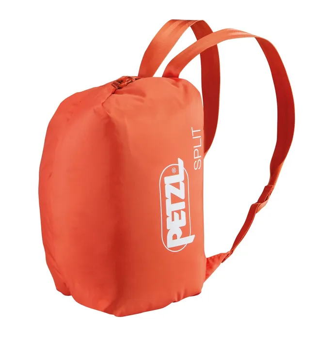 Split Rope Bag Red/Orange