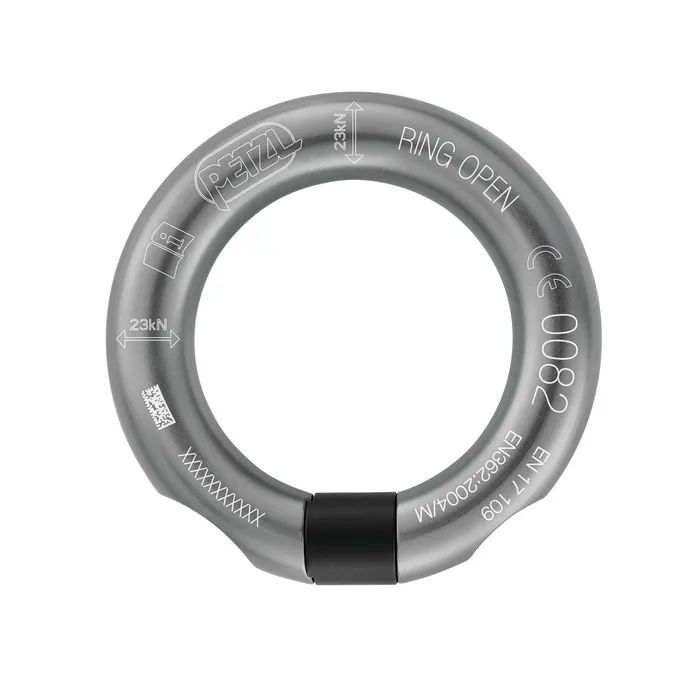Ring Open Dark Grey