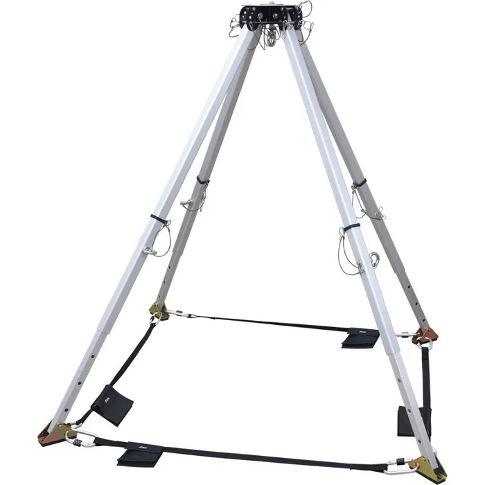 QuadPod for cliff top or mountain rescue and confined space rescue