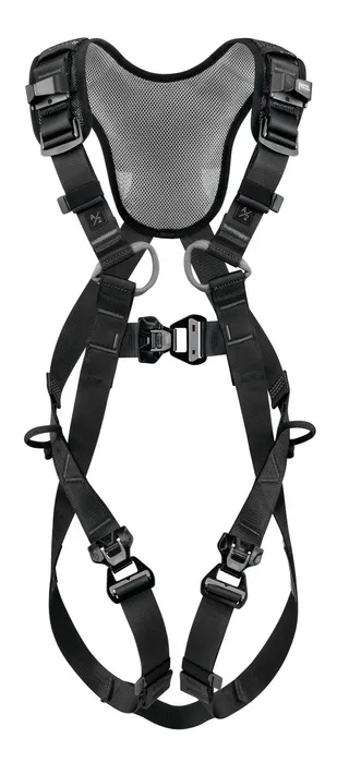 fall protection harness black