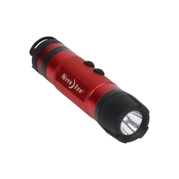 Radiant® 3-in-1™  LED Mini Flashlight - Red