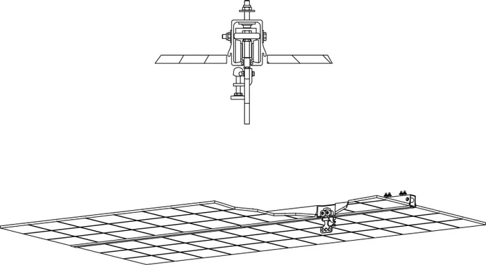 SafeAccess C Concealed Rail for suspended work at height