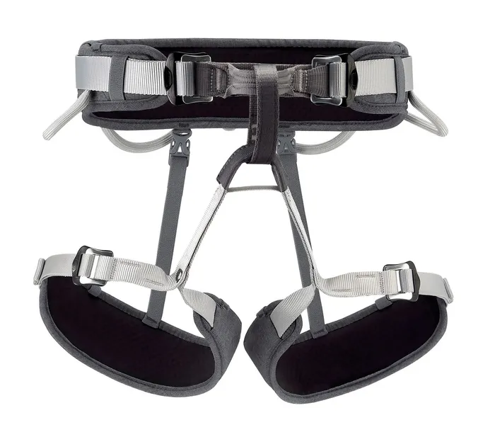 sport climbing harness grey