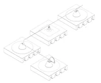 SecuRope Neo Pro cable lifeline system on hot deck roof