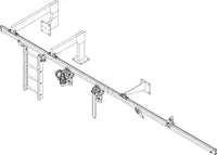 SafeAccess Rail for suspended work at height