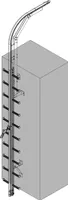 SecuRail Pro vertical lifeline system and MastLadder