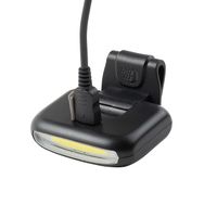 Radiant® 170 Rechargeable Clip Light - Black Kepslampa