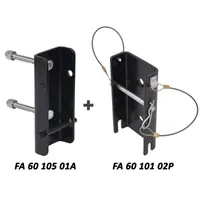 EasySafeWay 1 mounting brackets set