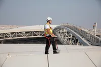 SecuRope Neo Pro cable lifeline system on ground