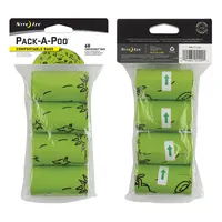 Pack-A-Poo® Compostable Refill Bags - 4 Pack