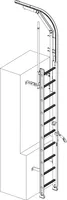 SafeLadder Pro vertical fall arrest