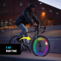 SpokeLit® Rechargeable Wheel Light - Disc-O Tech™