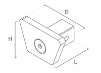 Fixed End Element H-Rail