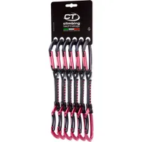 Lime set 12 cm Dyneema - pack of 6 anthracite/fuchsia