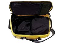 insidan av en stor gul väska 65l