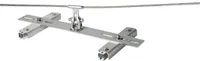 SecuRope Neo Pro cable lifeline system on standing seam roof