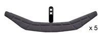 5 Headbands With Standard Foam